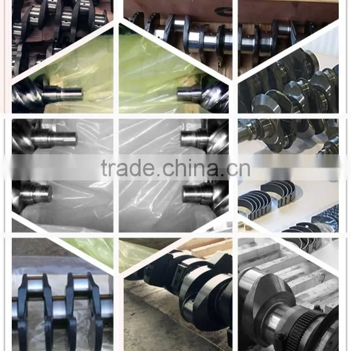 Made in China auto parts engine crankshaft forged engine steel crankshaft