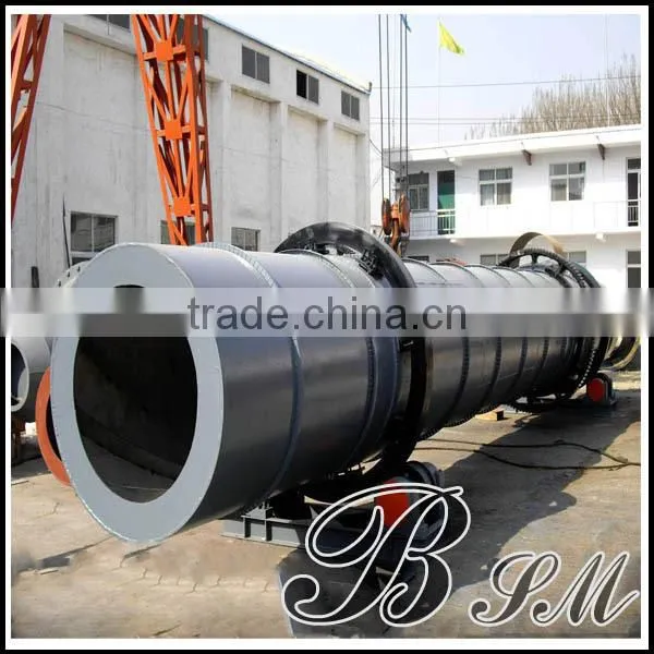 Widely exported high efficiency drum rotary dryer / drier machine