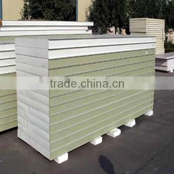 polyurethane sandwich panel for prefabricated steel structure