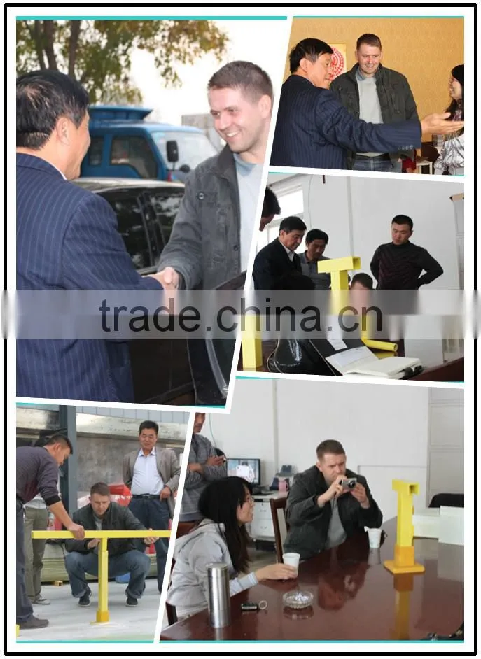 fiberglass rod/pig farming equipment/FRP ladder armrest