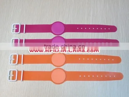 T5577/TK4100 RFID Green Wristbands for Festival Events/Party
