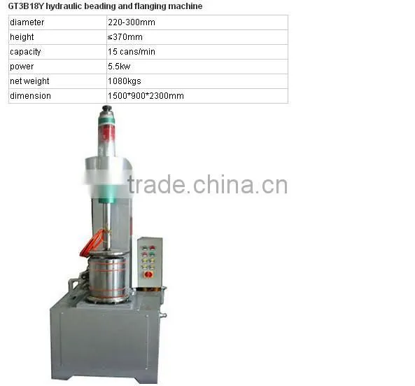 Complete sets of 1-5L round paint can producing machines for sale