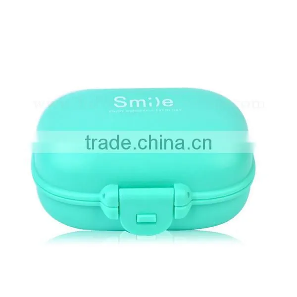 Smart 4 Compartments Plastic Pill Box