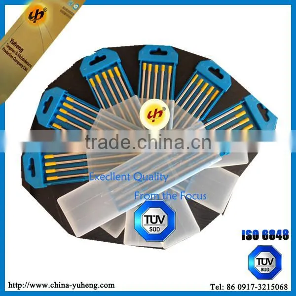 China Tungsten Factory 2% thoriated tungsten electrodes for spray-coating and smelting.