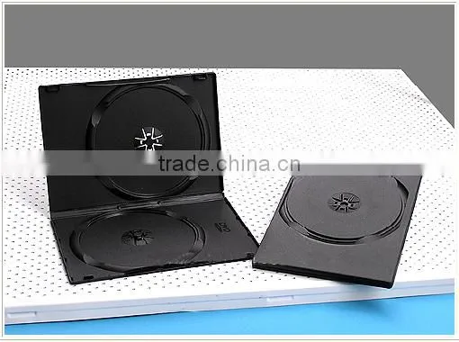 7MM Slim Single/Double DVD Black Short/Rectangle PP CD DVD Case