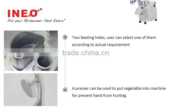 Electric Commercial Multifunctional Fruit Cutting Machine(INEO are professional on commercial kitchen project)