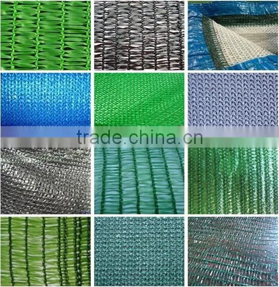 Aluminum shade net,sliver heat control carport shading net,sun cover woven knitted shade mesh cloth