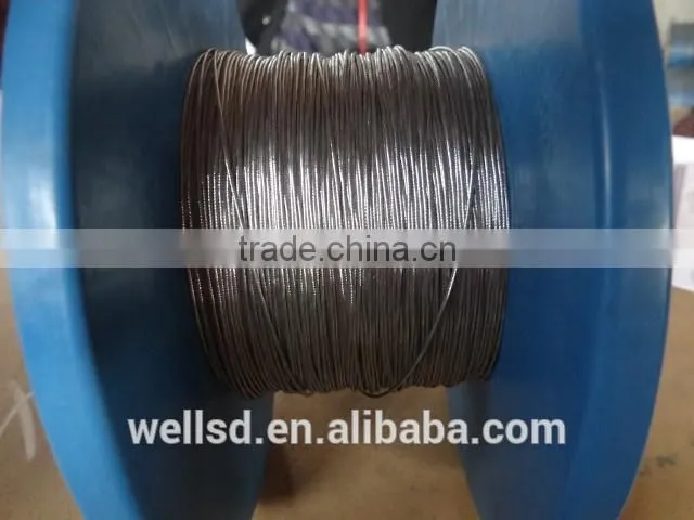 Factory stock CE 8mm anti twisted stainless steel 316 rigging lifting wire rope