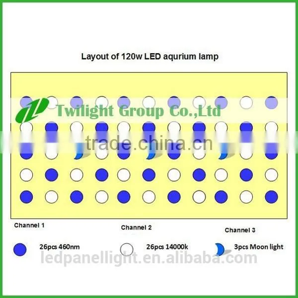 Best akvarium used 165w automatic led aquarium light