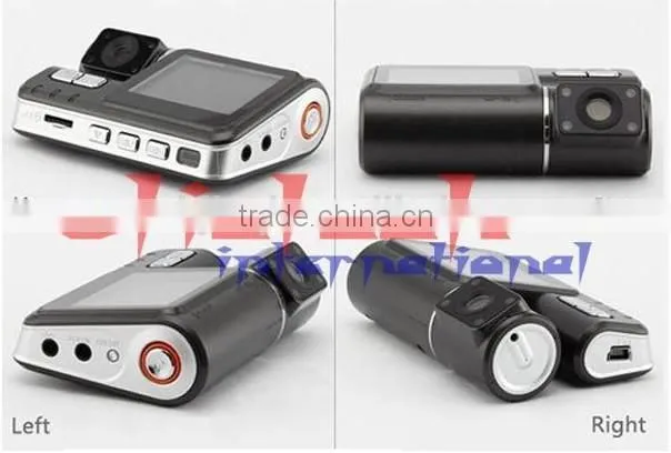 Car Black Box F90 HD1280*720P Dual lens Vehicle DVR PK F70 Camera