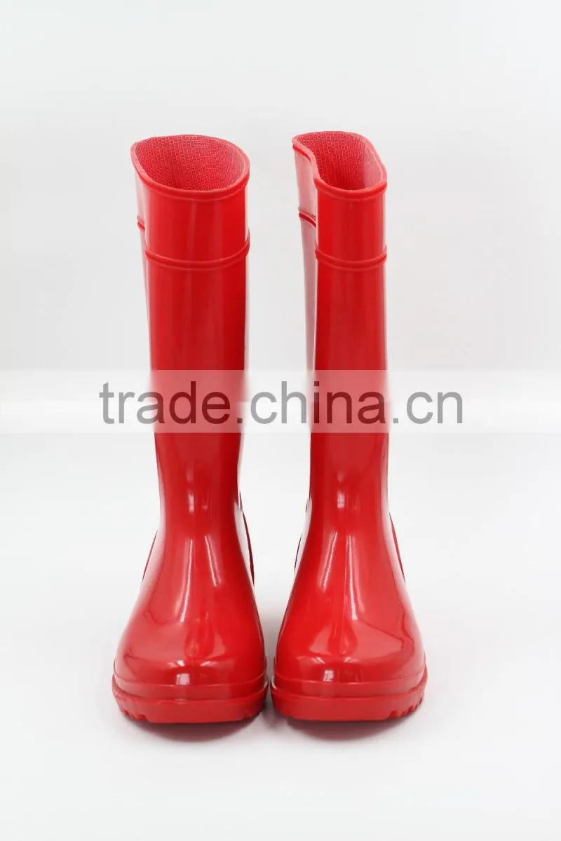 Light duty pvc boots ladies gumboots
