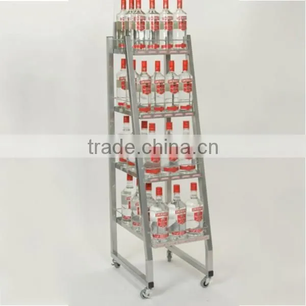 DNA-shaped Spring Water Display Rack