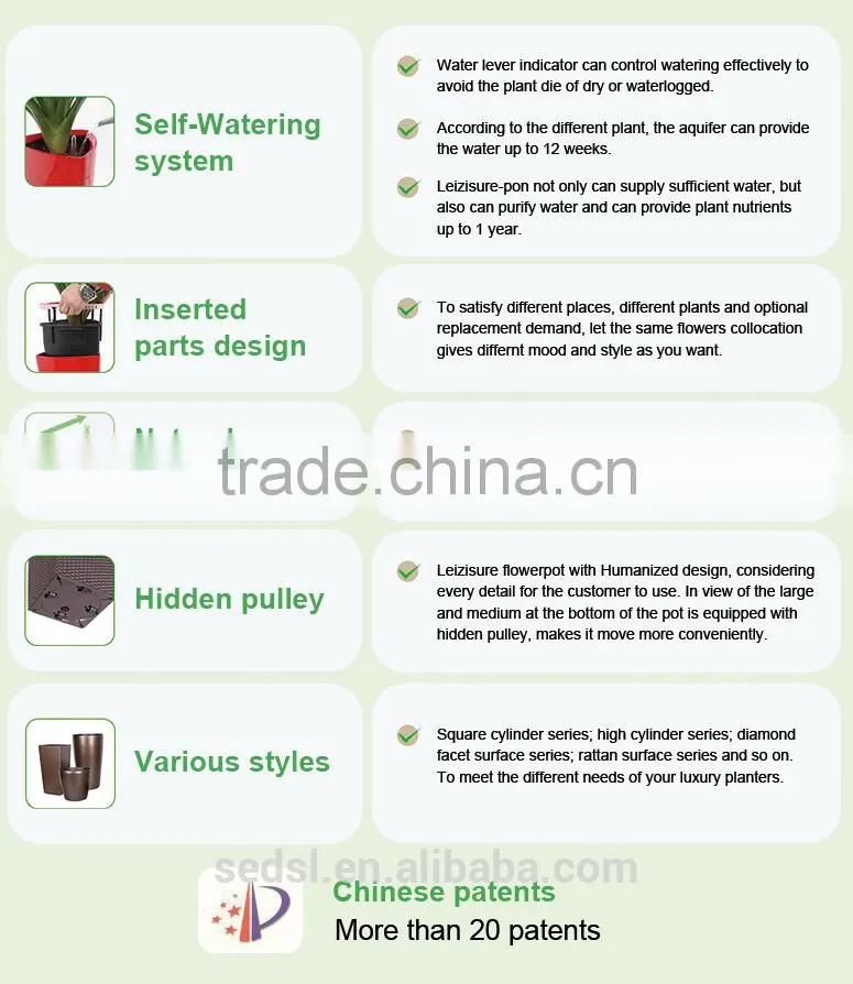 Made In china tall rattan square garden furniture