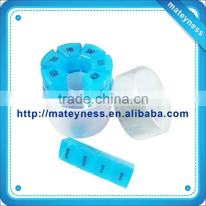 2012 HOT SELLING Weekly Pill Box with Spring