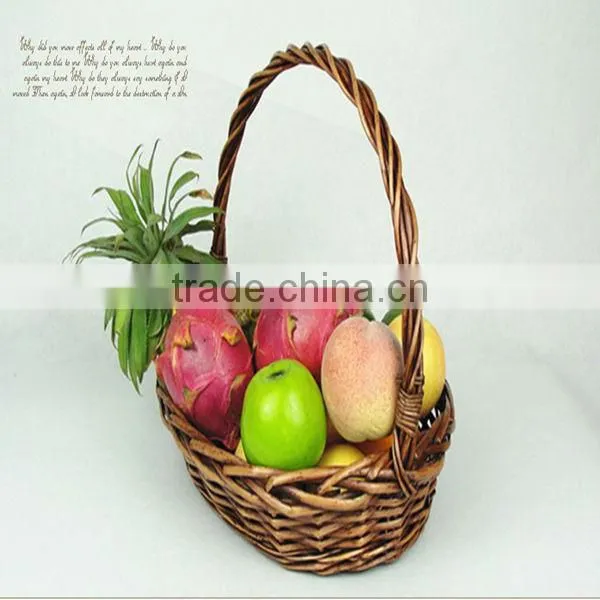 plastic fruit basket apple baket wicker basket