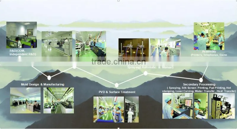 Plastic Parts Injection Mould / Mold Design and Making Factory for IT Products from Dongguan