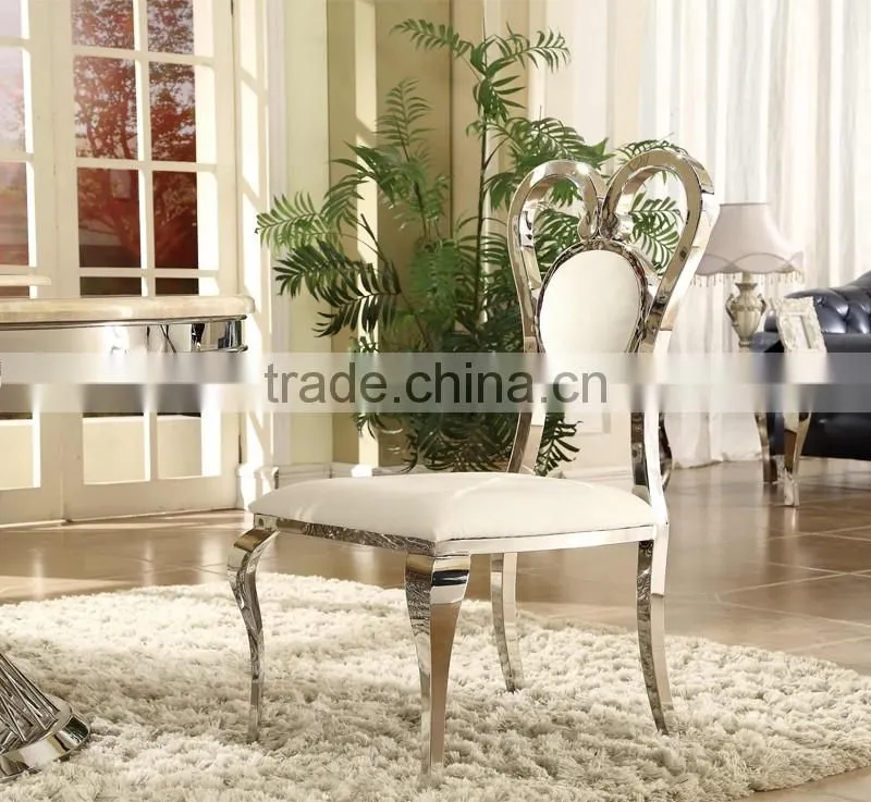 Modern design stainless steeel dining chair home furniture