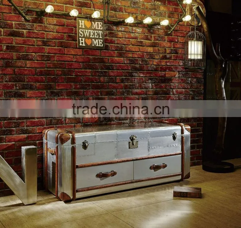 2016 antique sutcase set for living room T957#