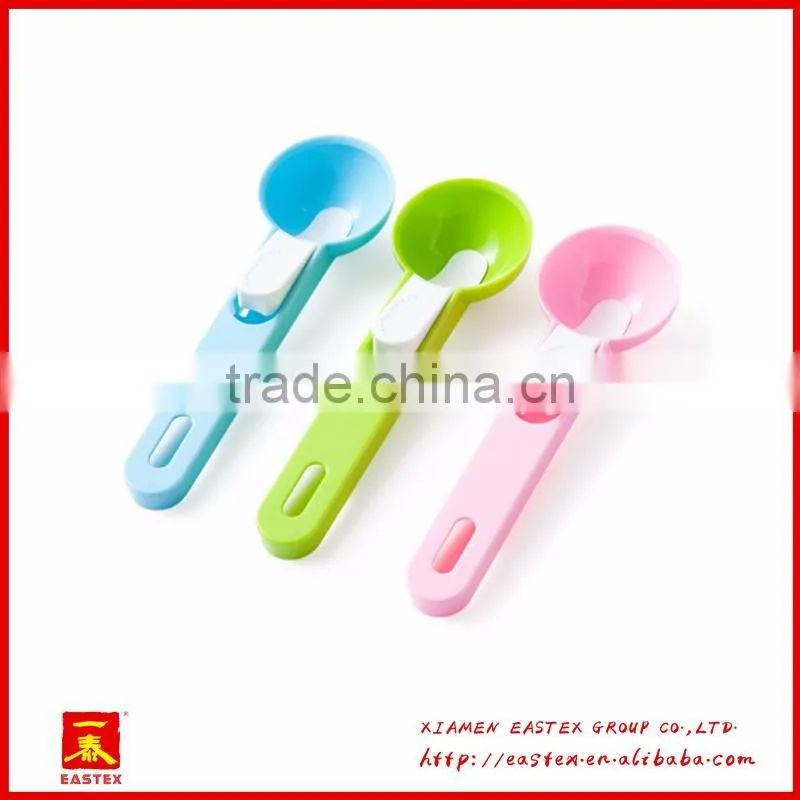 Widely used plastic ABA ice cream and fruit scoop