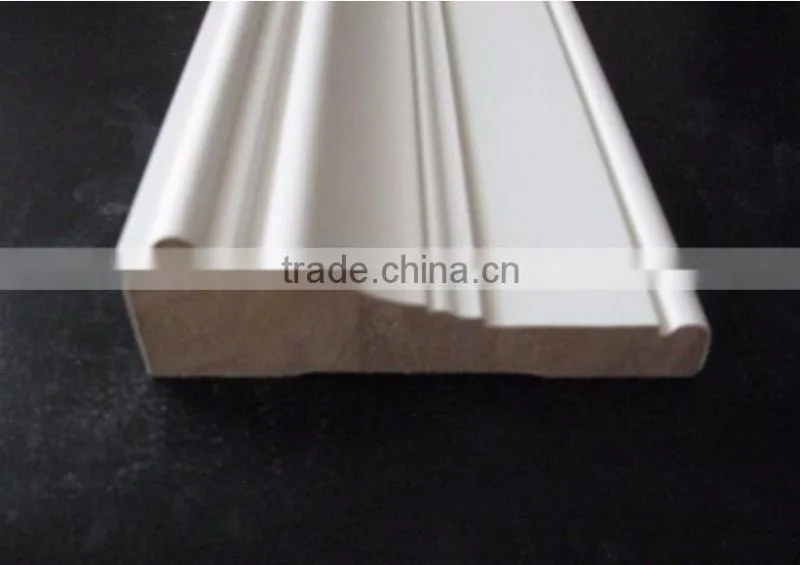 primed decorative mdf skirting board