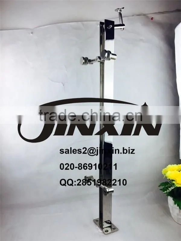 JINXIN balustrade inox / stainless steel outdoor stair railings / pipe handrail