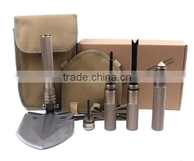 Multifunction folding Tibetan mastiff shovel