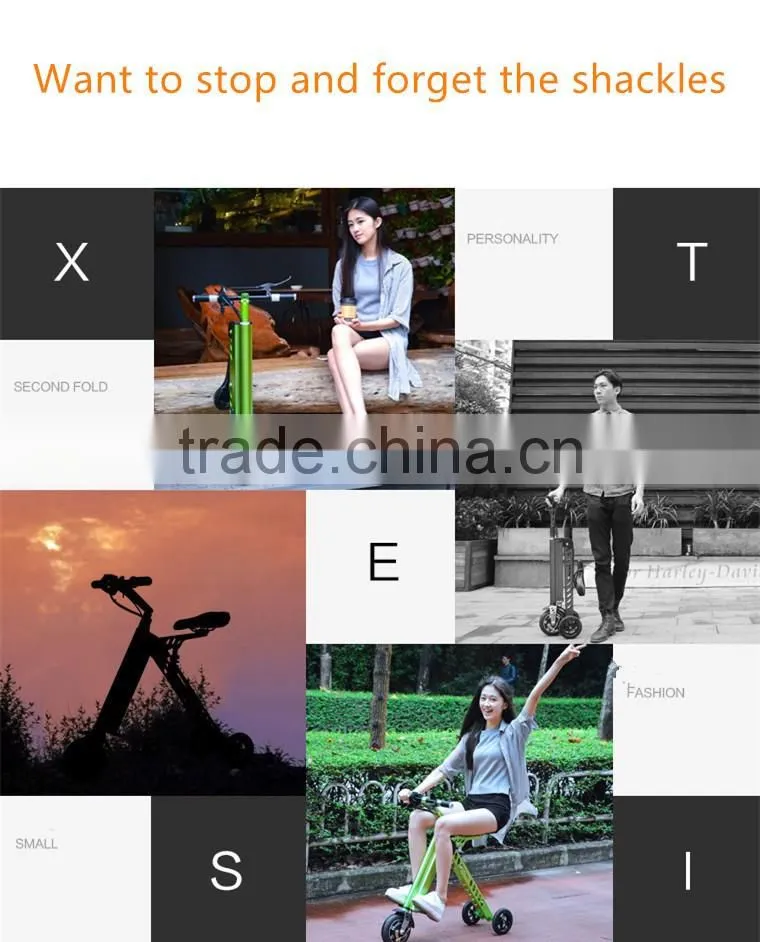 Foldable electric bicycle ES-18 custom designed for golf for September procurement Festival