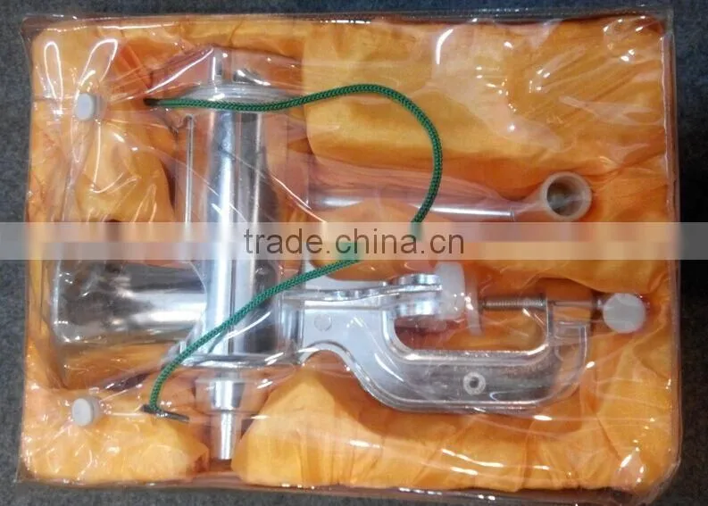 32# manual aluminum alloy meat mincer / aluminum meat grinder