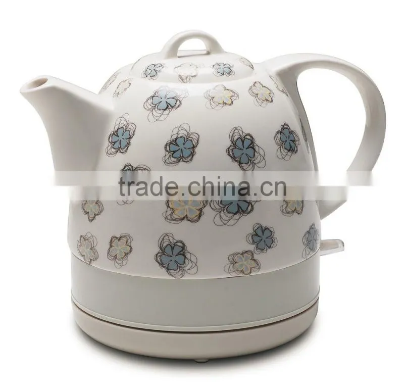 flower tea kettle electrical ceramic kettle