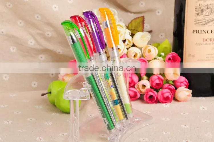 Cheap Banner Pen/Promotional Gel Pen/Advertising Pull Out Banner Pen