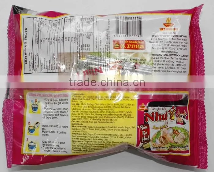 Beef Instant Vermicelli- "BUN"