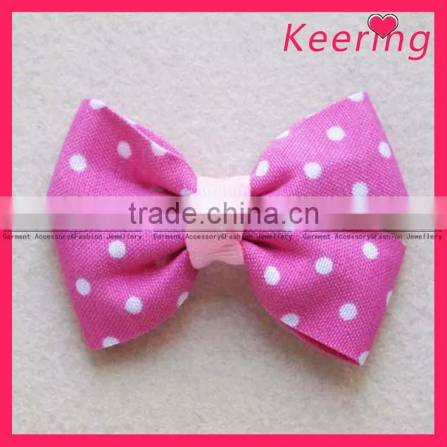 Fashion Cheap pink mini ribbon bows WFL-078