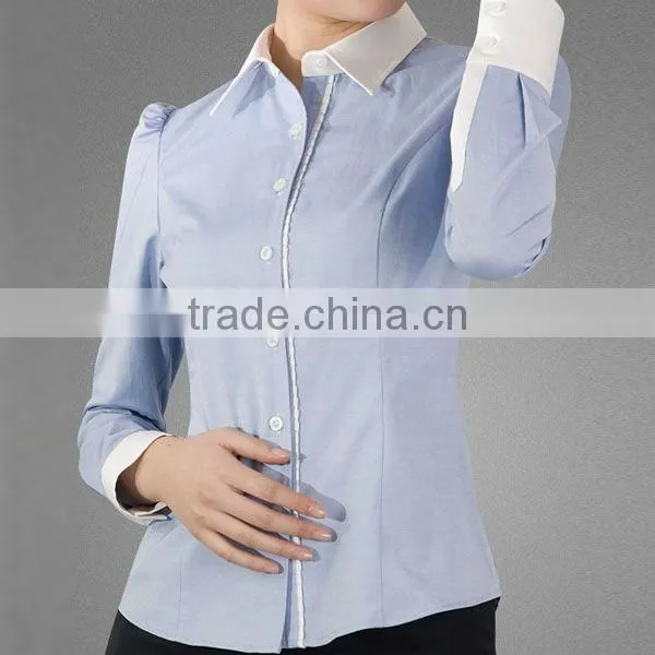 formal long sleeve shirt for women