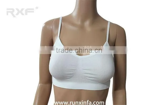 Hot girls sports bra for yoga/custom sports bra