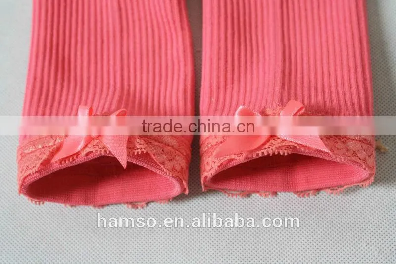 pink baby tights with holes