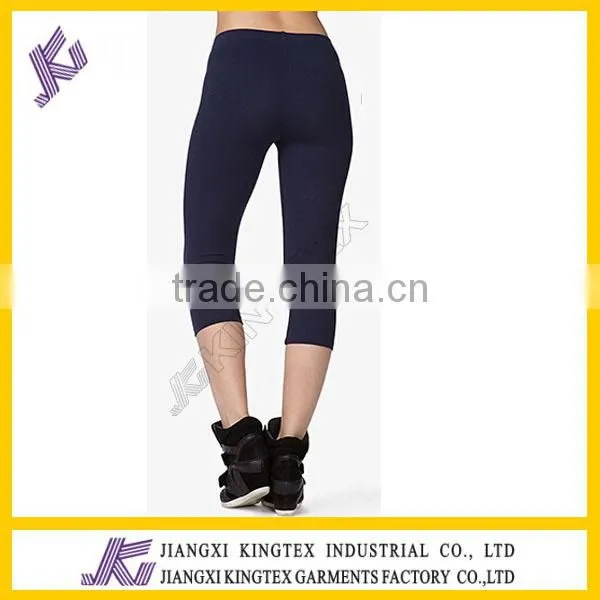 women blank cheap pants,one color womens pants,100%cotton jogger pants