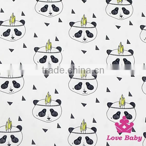 BL331-356 Lovebay Wholesale FAUX SUEDE Printed Tiger Fabric Suit Make Kinds Of Baby Clothing