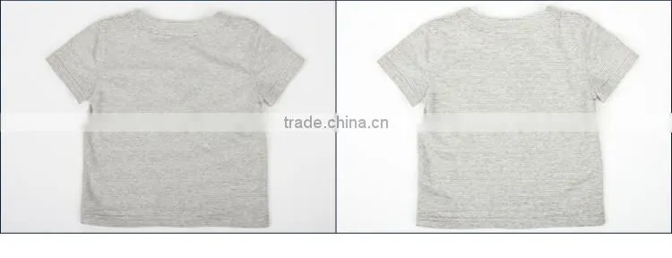 Girls plain T-shirts pajamas cotton sleeping wear