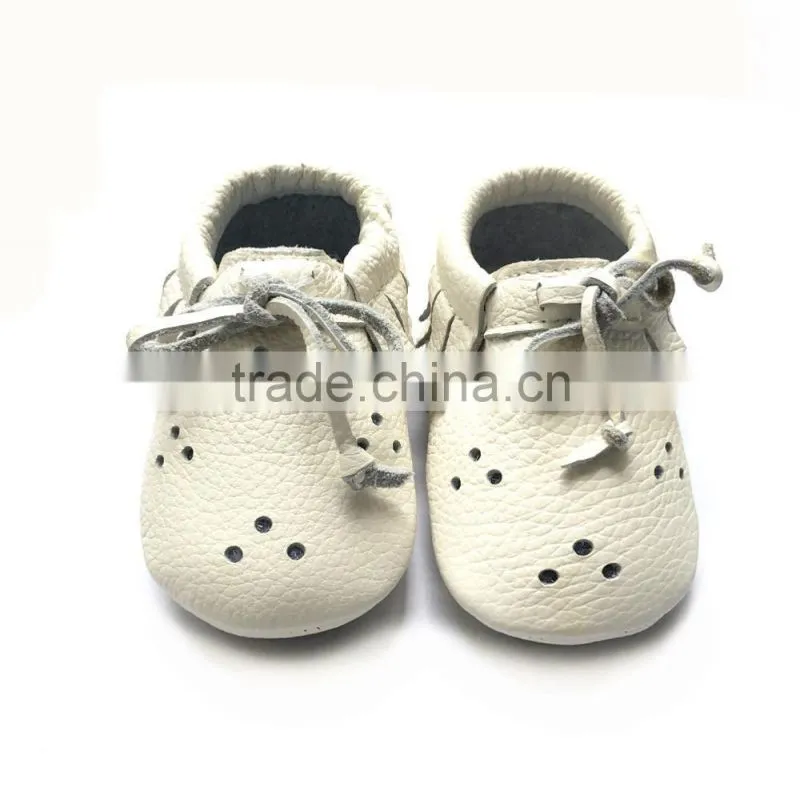 Wholesale Baby Summer Shoes Moccasins Genuine Leather Baby Shoes Baby Moccasins Rubber Shoe Sole
