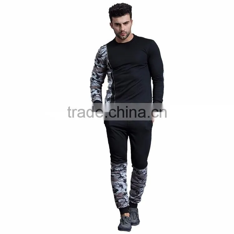 2016 OEM service patchwork polyester / cotton new style trousers latest style men pants