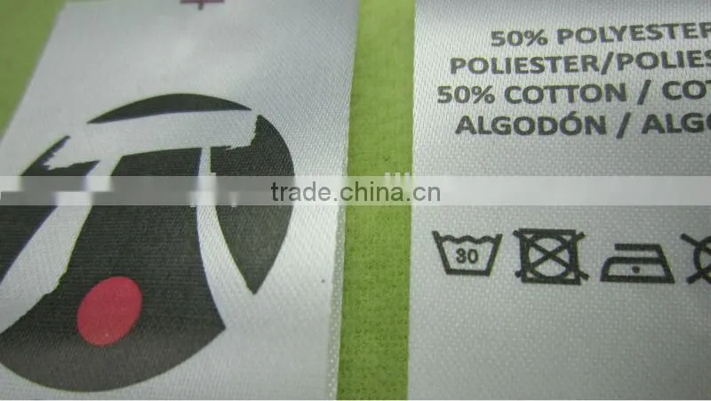 printed sew in labels