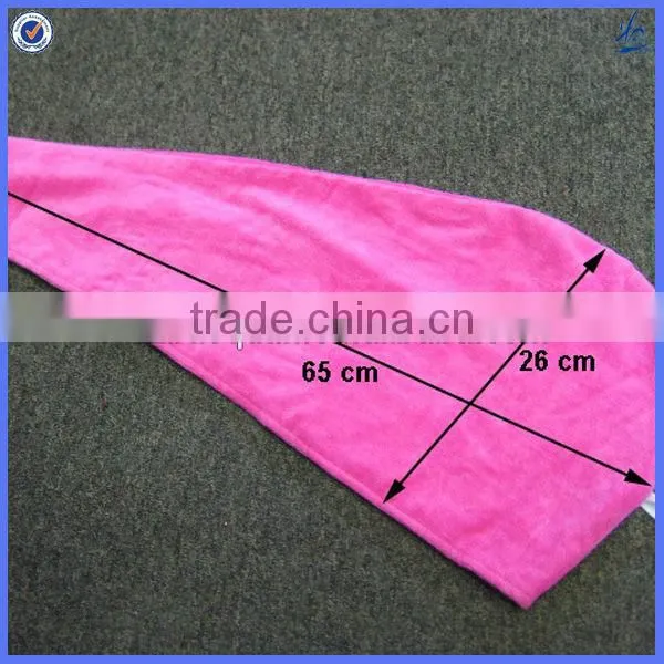 Hot sale square cheap microfiber hair towelling, microfiber hair towelling wholesale
