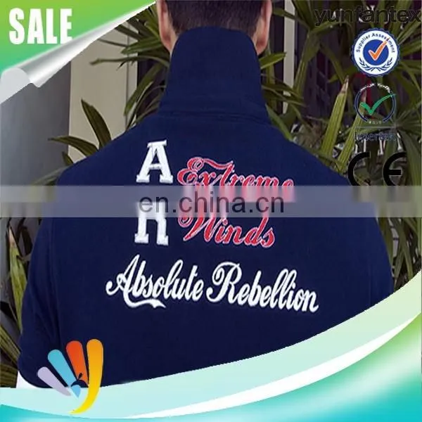 2017 latest new fashion design EMB red and blue polo shirt