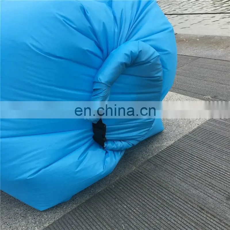 Fast Inflatable Sofa Sleeping Bag Outdoor Air Sleep Sofa Couch Portable Furniture Sleeping Hangout Lounger Inflate Air Bed F842