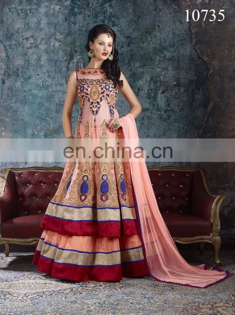 Designer Hand Embroided Anarkali Suit | Salwar Kameez Designs For Stitching | Indian Ladies Suits Fancy Salwar