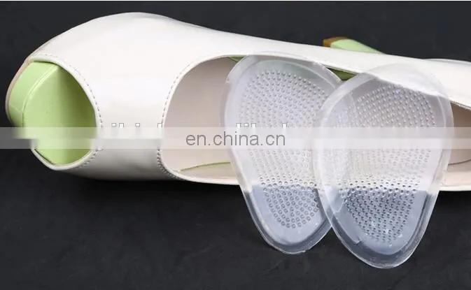 Premium Ball of Foot Cushion . Self-adhesive Soft Silicone Gel Pads Reduce Foot Pain.#DYJ-01
