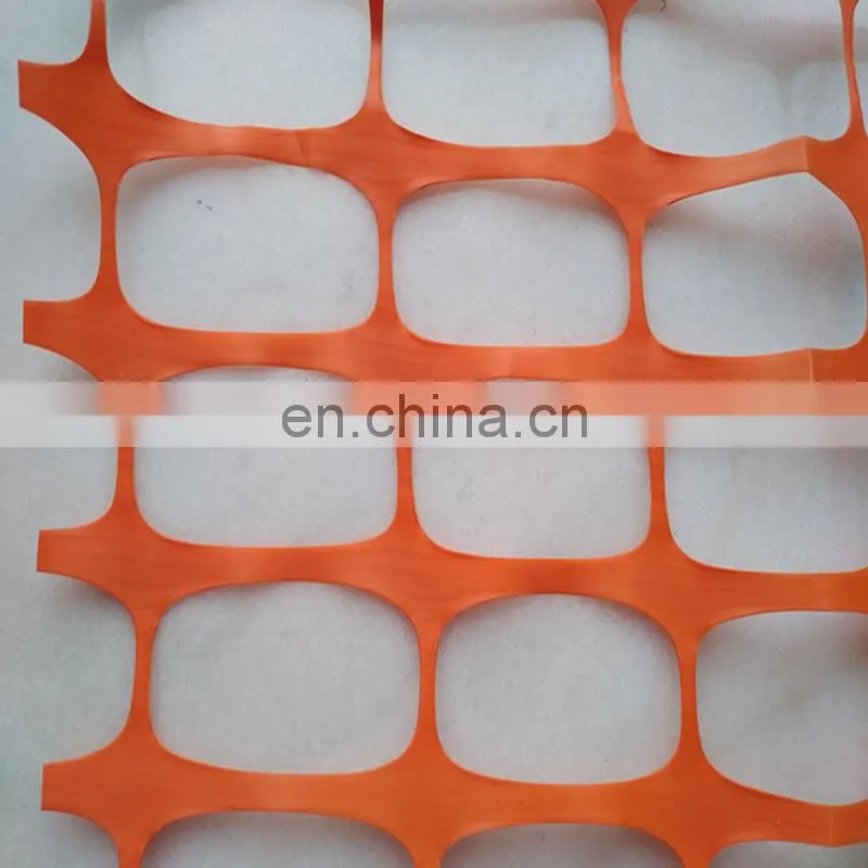 Hot sale orange plastic safety barrier fence