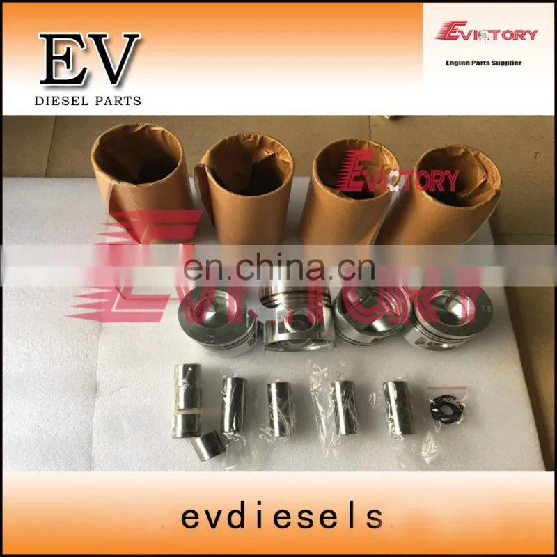 For Mitsubishi S4S engine rebuild kit S4SDT S4S-T piston + ring cylinder liner gasket kit