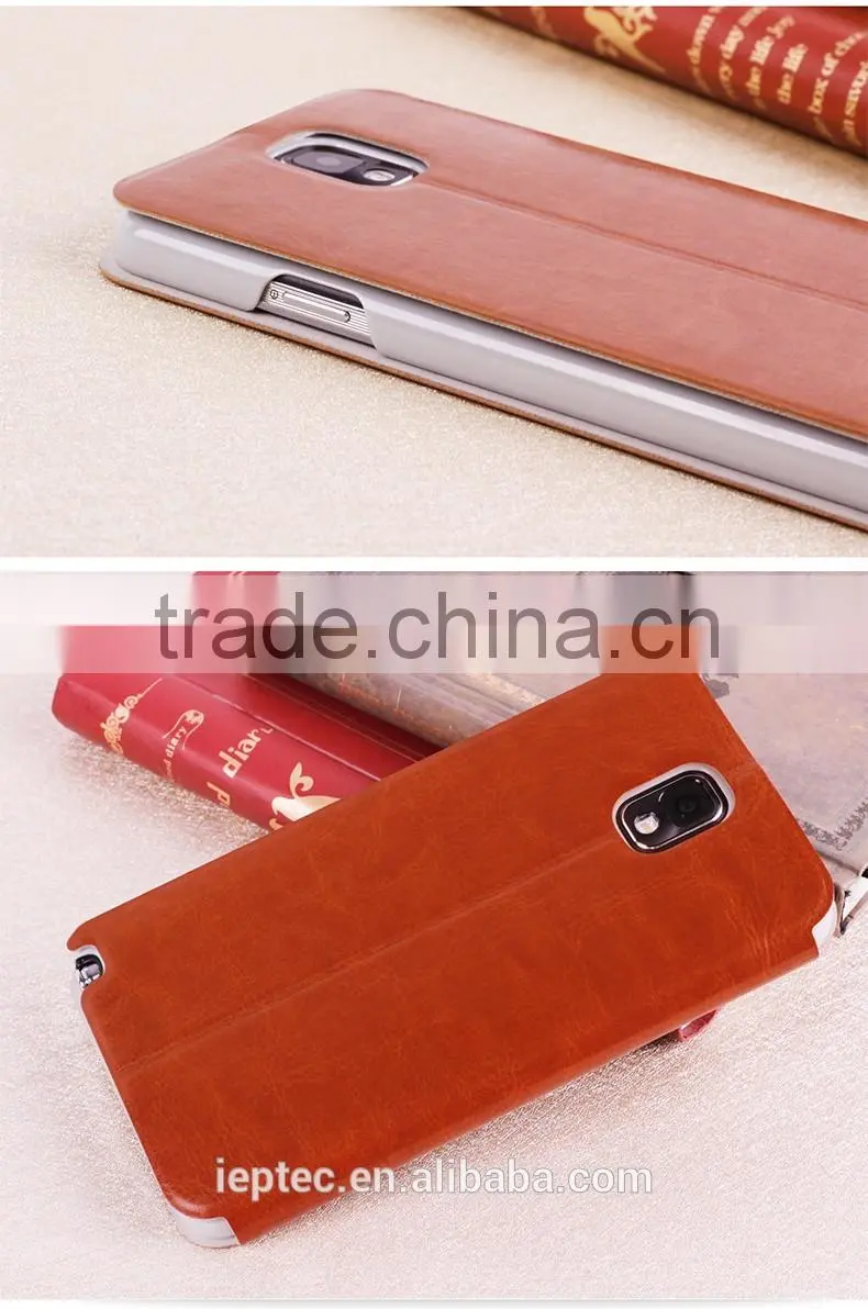 MOFi Case Housing for Samsung Galaxy Note 3 N9002, Mobile Phone Coque Flip Leather Cover for Samsung Note 3