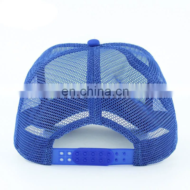 Promational Foam Blank Truck Cap Custom 6 Panel Trucker Mesh Embroidery Patch Trucker Hat Cap